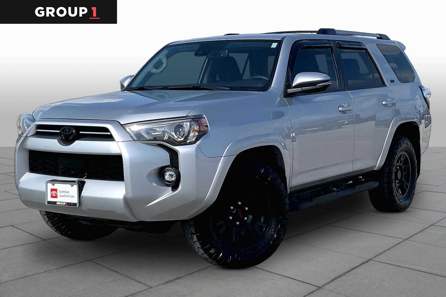 2022 Toyota 4Runner SR5 Premium Classic Silver Metallic at Group 1 Toyota Southwest