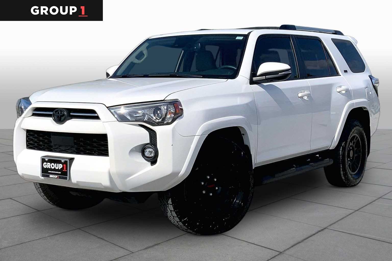 2022 Toyota 4Runner SR5 Premium White at Group 1 Toyota Southwest