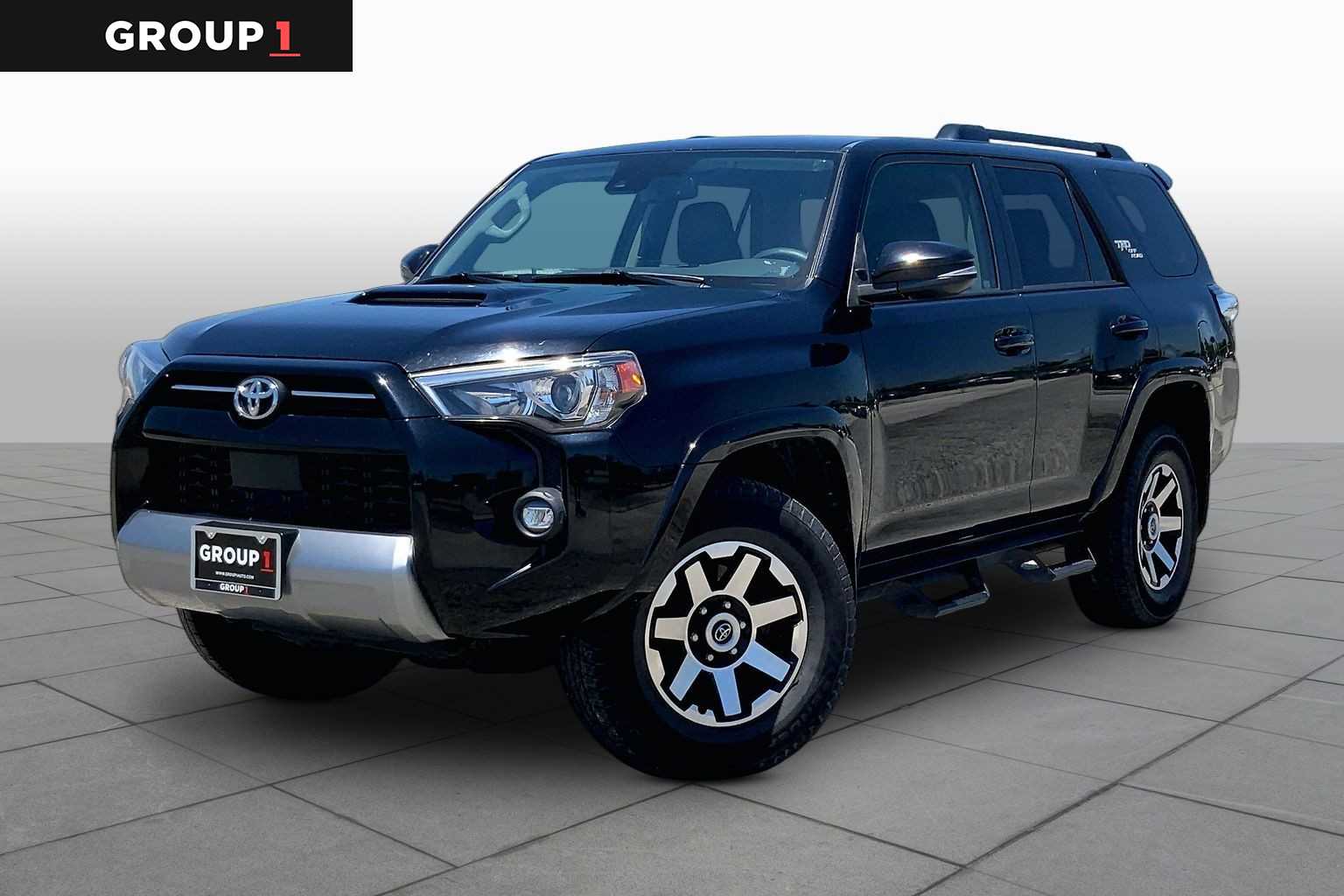 2021 Toyota 4Runner TRD Off Road Premium Midnight Black Metallic at Ron Craft Chevrolet Cadillac