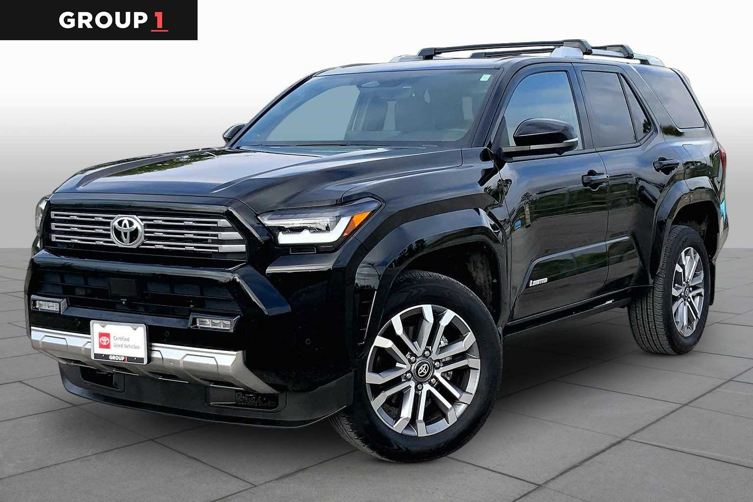 Black 2025 Toyota 4Runner Limited 4WD SUV / Crossover All-Wheel Drive 8-Speed Automatic