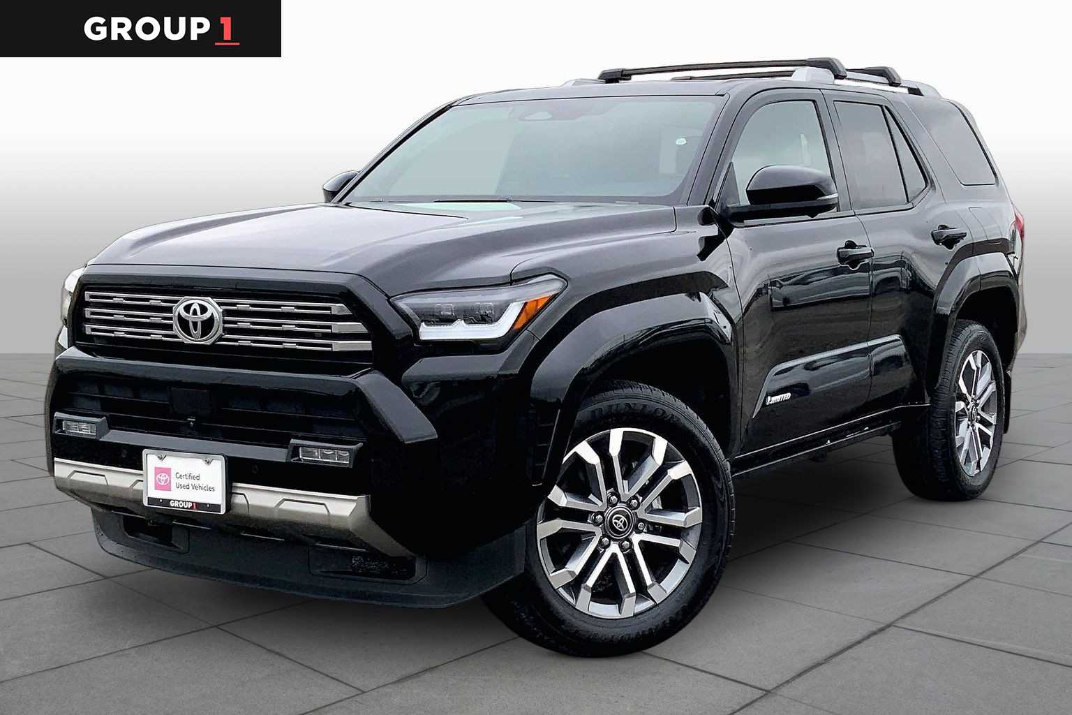 2025 Toyota 4Runner Limited Black at Group 1 Toyota Southwest