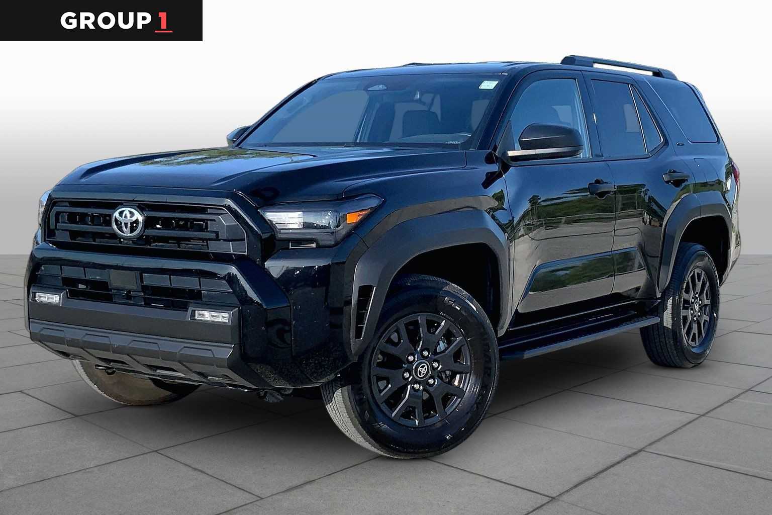 2025 Toyota 4Runner SR5 Black at Group 1 Toyota Southwest
