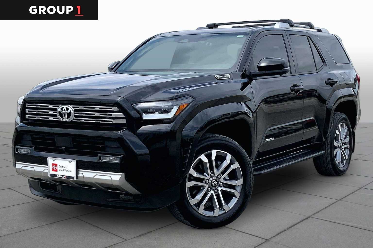 2025 Toyota 4Runner Hybrid Limited Black at Group 1 Toyota Southwest