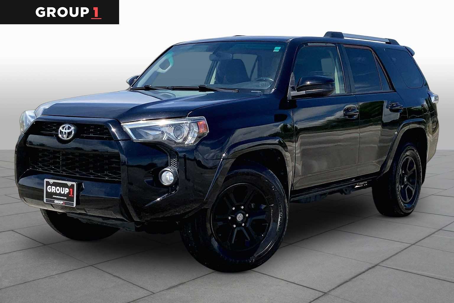 2019 Toyota 4Runner SR5 Midnight Black Metallic at AutoNation USA Houston