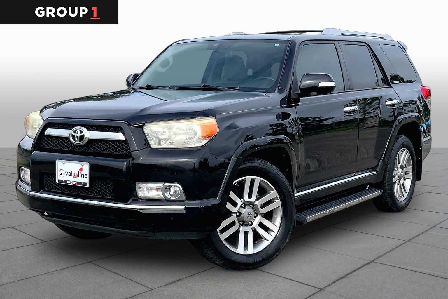 2011 Toyota 4Runner Limited Black at Sterling McCall Nissan