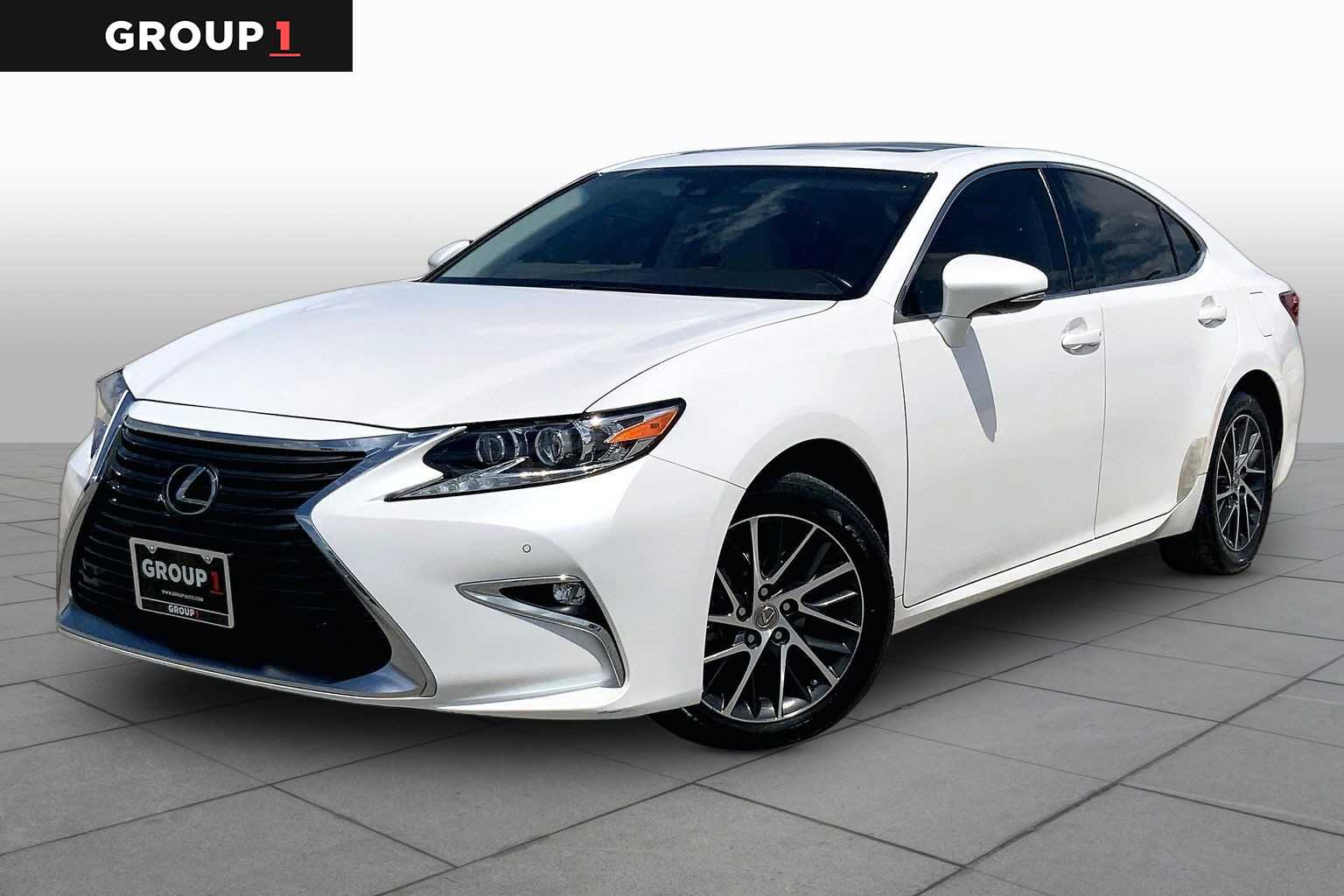 2017 Lexus ES 350  Eminent White Pearl at Lexus Southwest Houston