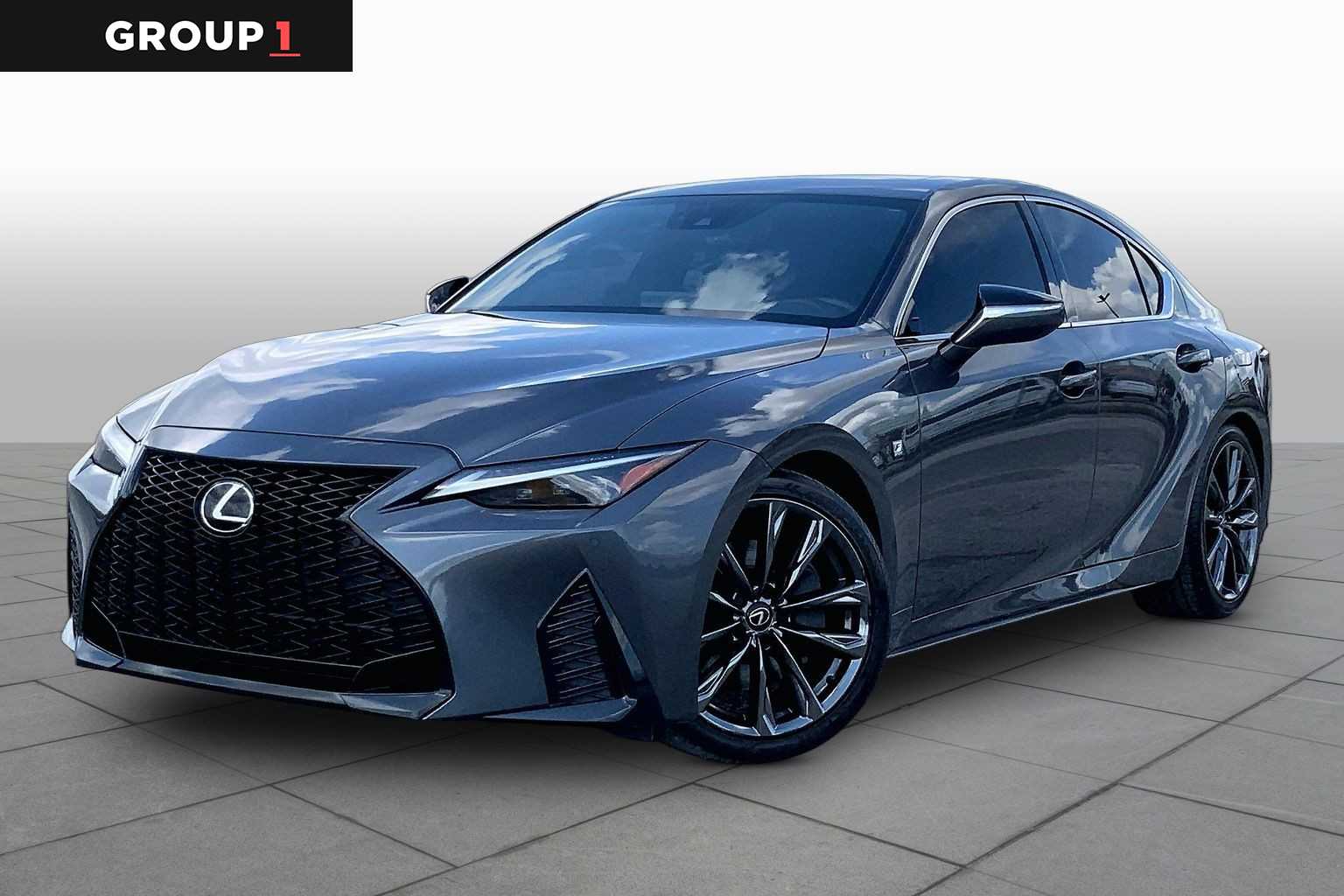 2023 Lexus IS 350 F SPORT  Cloudburst Gray at Lexus Southwest Houston