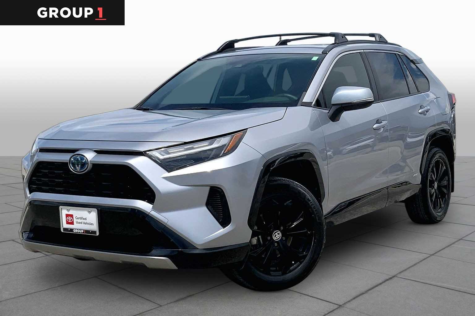 2023 Toyota RAV4 Hybrid SE Silver Sky Metallic at Group 1 Toyota Southwest