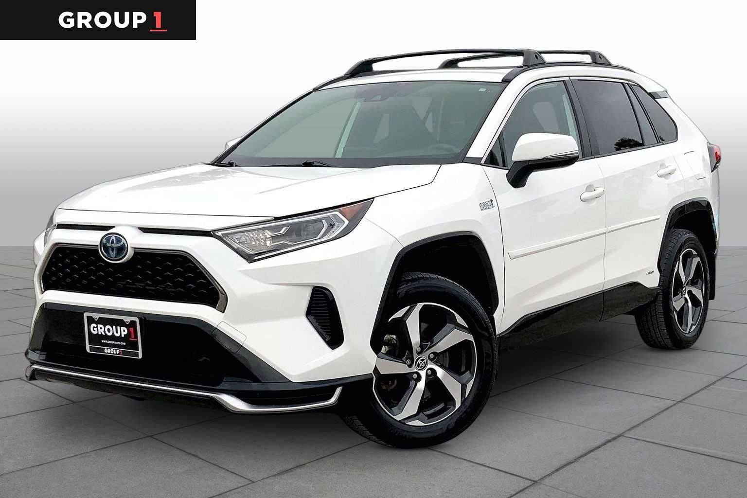 2021 Toyota RAV4 Prime SE Super White at Group 1 Toyota Southwest