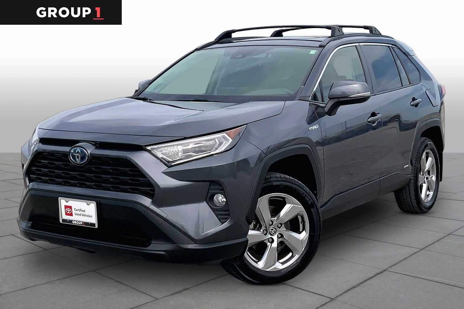 2021 Toyota RAV4 Hybrid XLE Premium Magnetic Gray Metallic at Lone Star Chevrolet