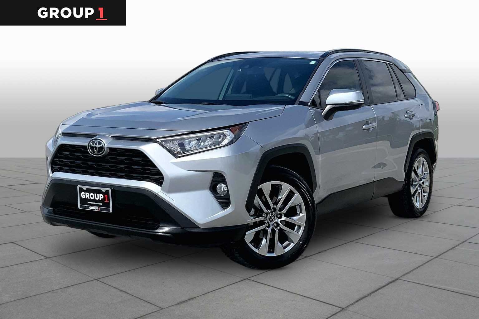 2019 Toyota RAV4 XLE Premium Silver Sky Metallic at Group 1 Toyota Southwest