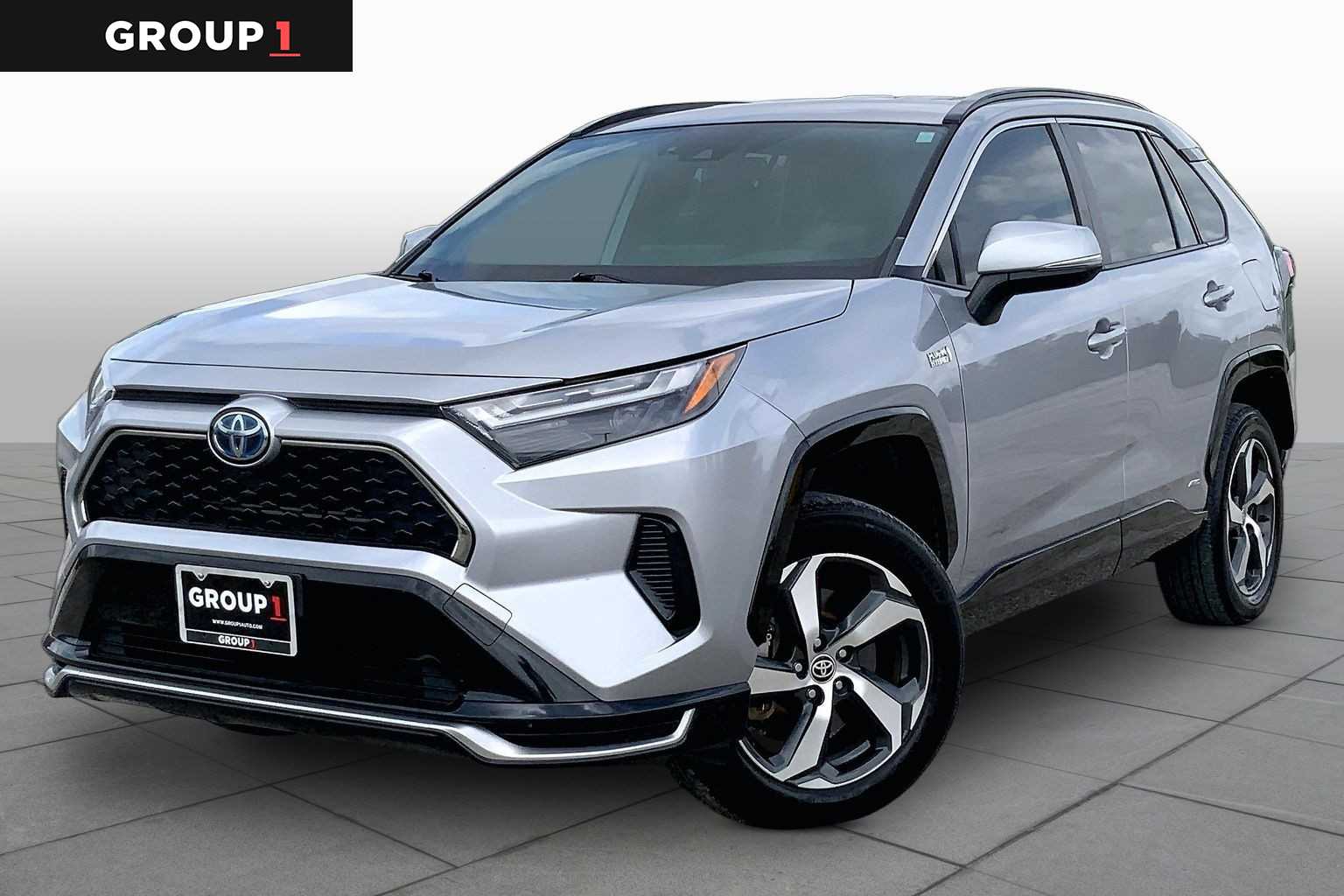 2022 Toyota RAV4 Prime SE Silver Sky Metallic at Group 1 Toyota Southwest