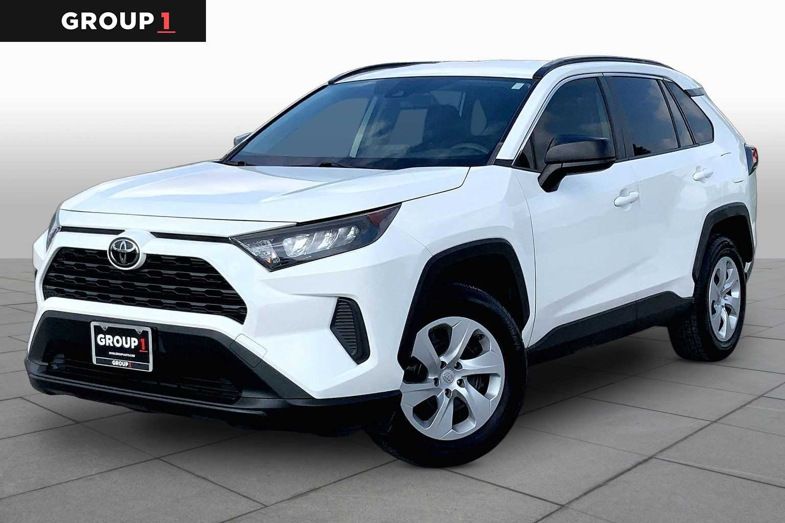 2019 Toyota RAV4 LE Super White at Lone Star Chevrolet