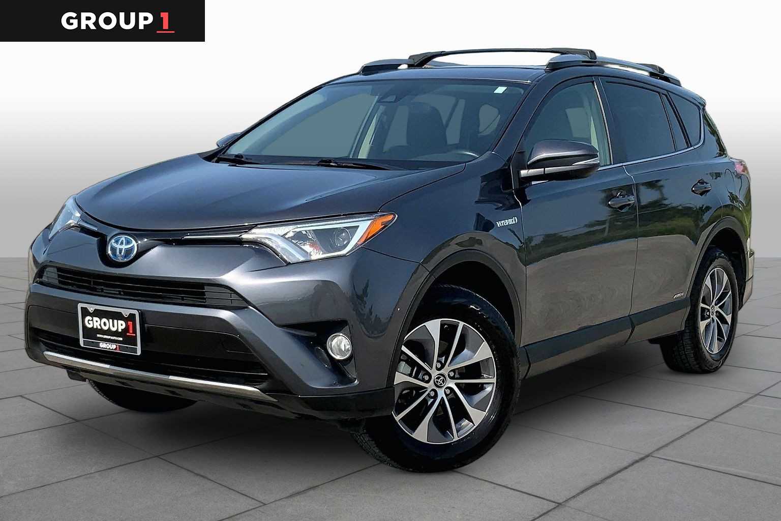 2018 Toyota RAV4 Hybrid LE Magnetic Gray Metallic at Group 1 Toyota Southwest