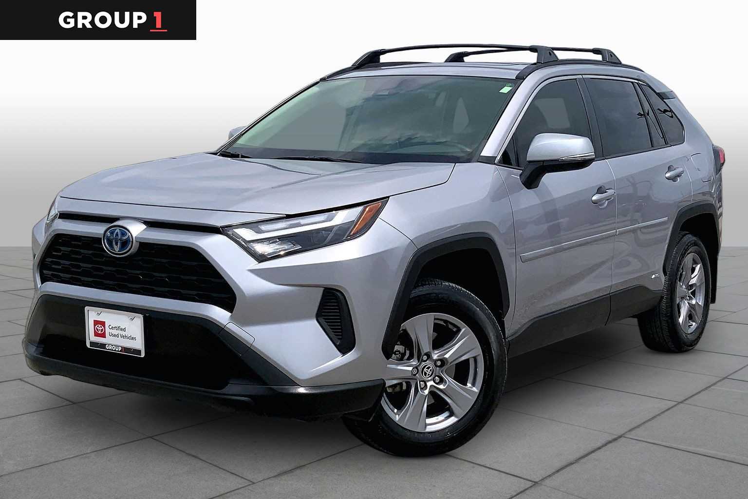2024 Toyota RAV4 Hybrid XLE Silver Sky Metallic at AutoNation Toyota Gulf Fwy