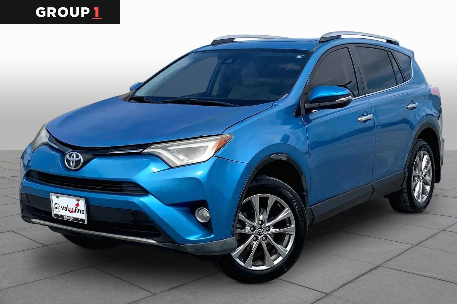 2016 Toyota RAV4 Limited Electric Storm Blue at Group 1 Toyota Southwest
