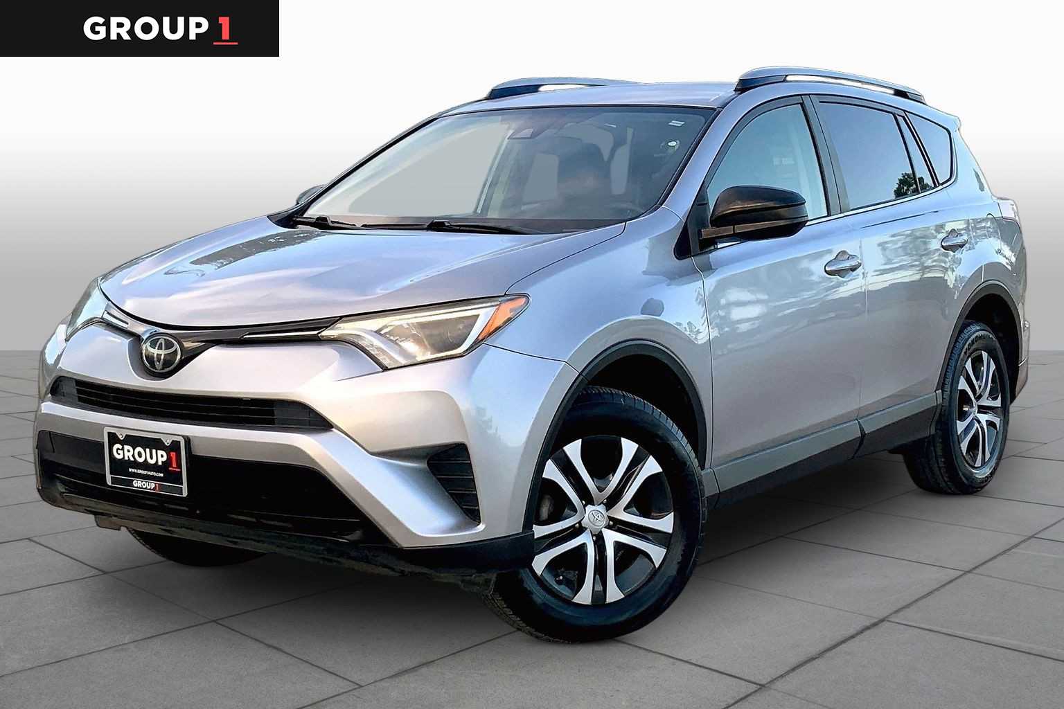 2018 Toyota RAV4 LE Silver Sky Metallic at AutoNation USA Katy
