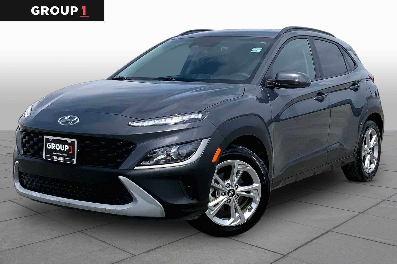 2023 Hyundai Kona SEL Ecotronic Gray at AutoNation Chrysler Jeep Dodge Ram Spring