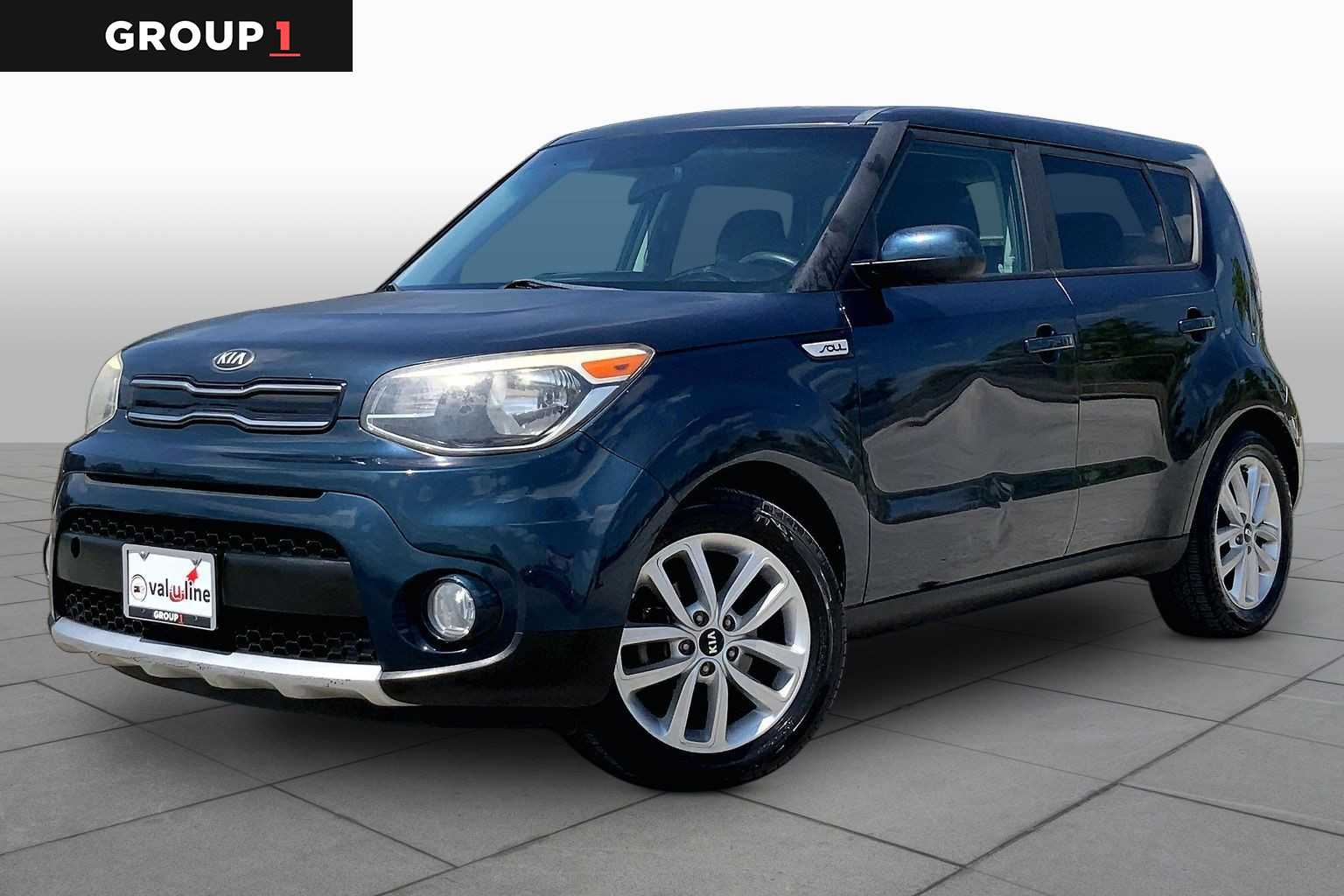 2018 Kia Soul + Mysterious Blue at Beck & Masten Kia