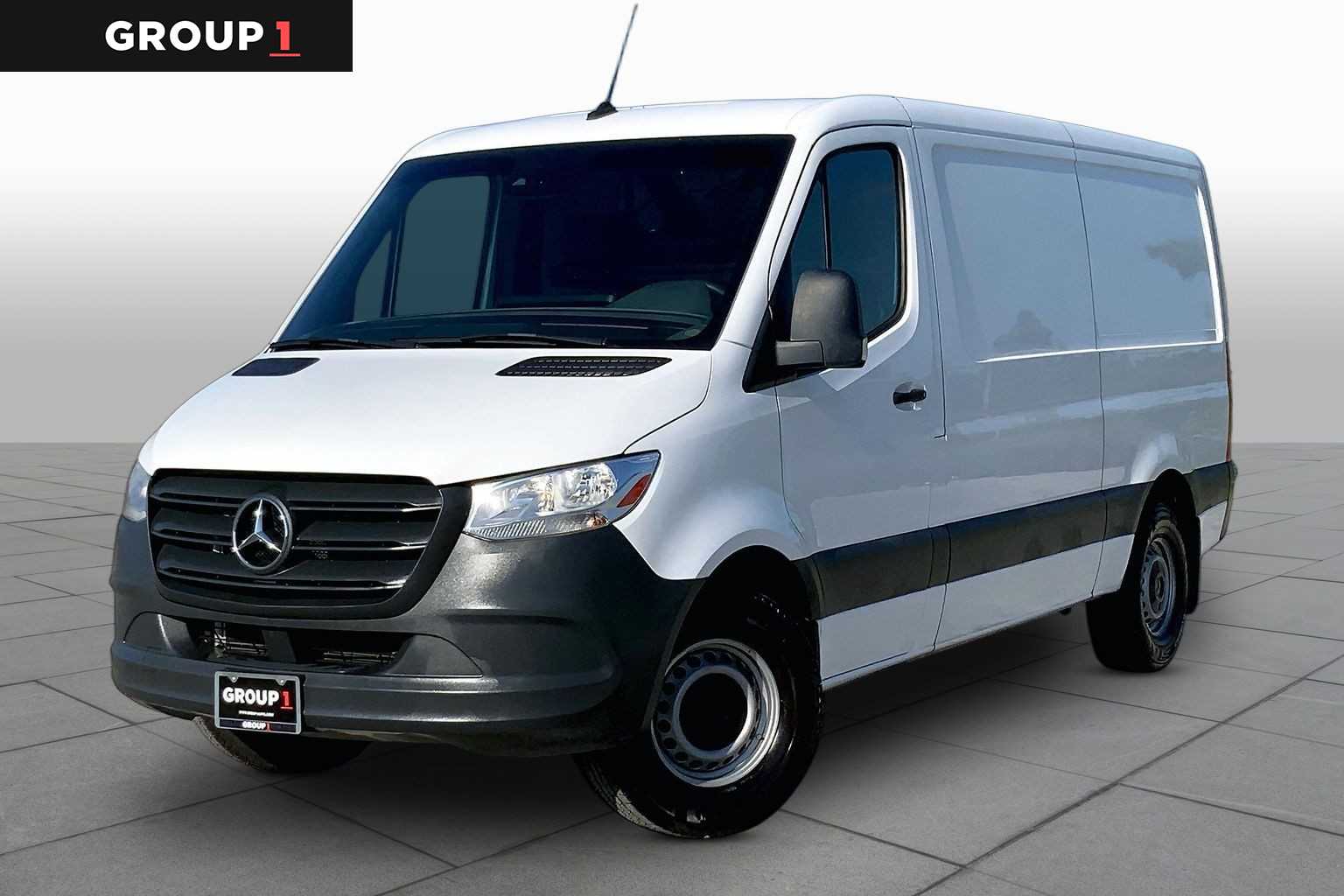 2024 Mercedes-Benz Sprinter Cargo Van  Arctic White at Mercedes-Benz of Houston North