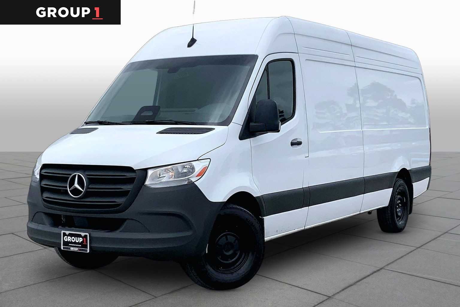 2025 Mercedes-Benz Sprinter Cargo Van  Arctic White at Mercedes-Benz of Houston North