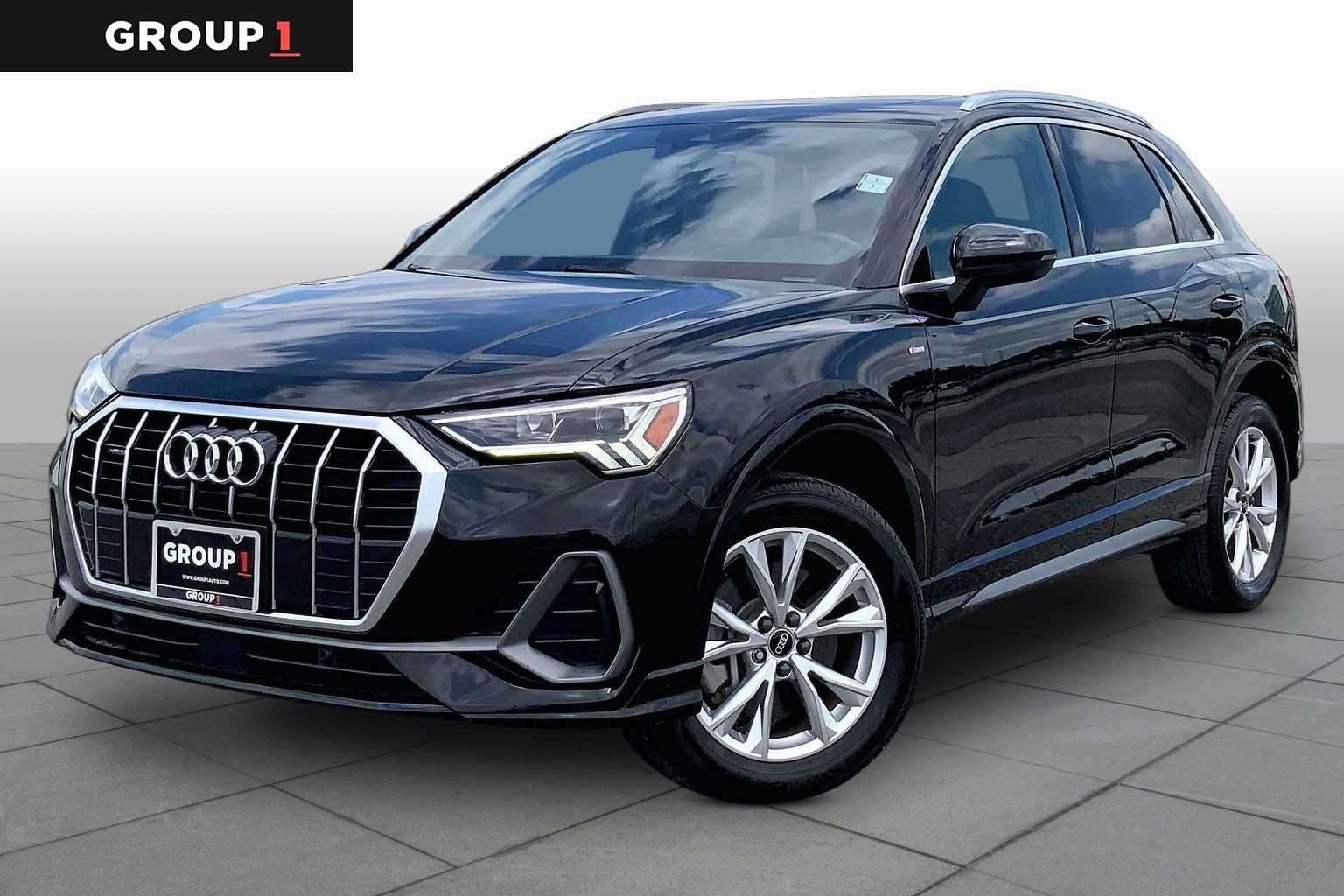 2023 Audi Q3 S line Premium Mythos Black Metallic at Westside Kia