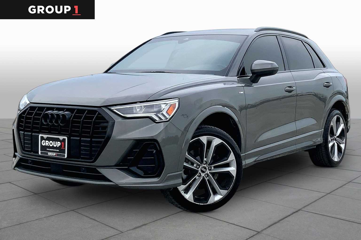 2021 Audi Q3 S line Premium Plus Chronos Gray Metallic at AutoNation USA Katy