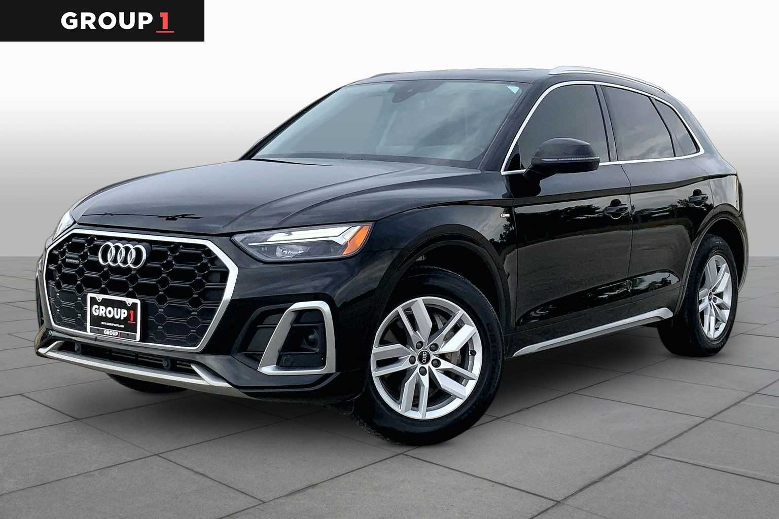 2022 Audi Q5 S line Premium Mythos Black Metallic at Westside Kia