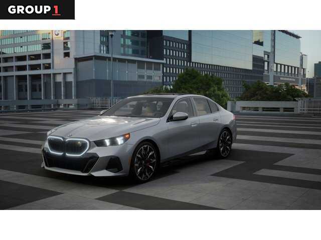 Gray (Brooklyn Grey Metallic) 2027 BMW i5 xDrive40 Sedan All-Wheel Drive 1-Speed Automatic