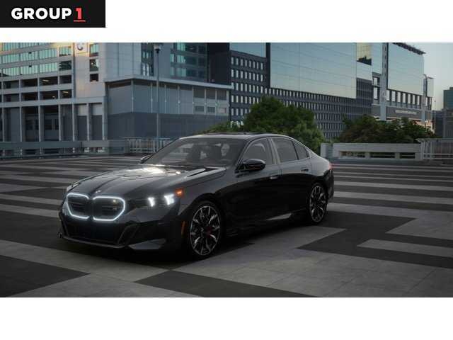 Black Sapphire Metallic 2026 BMW i5 M60 AWD Sedan 1-Speed Automatic