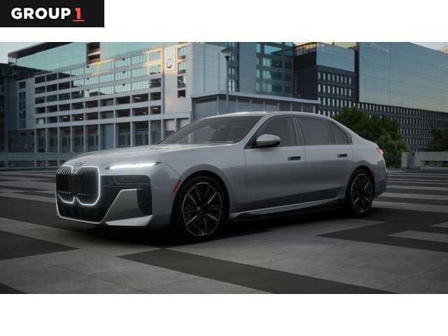 Gray (Brooklyn Grey Metallic) 2026 BMW i7 xDrive60 Sedan All-Wheel Drive 1-Speed Automatic