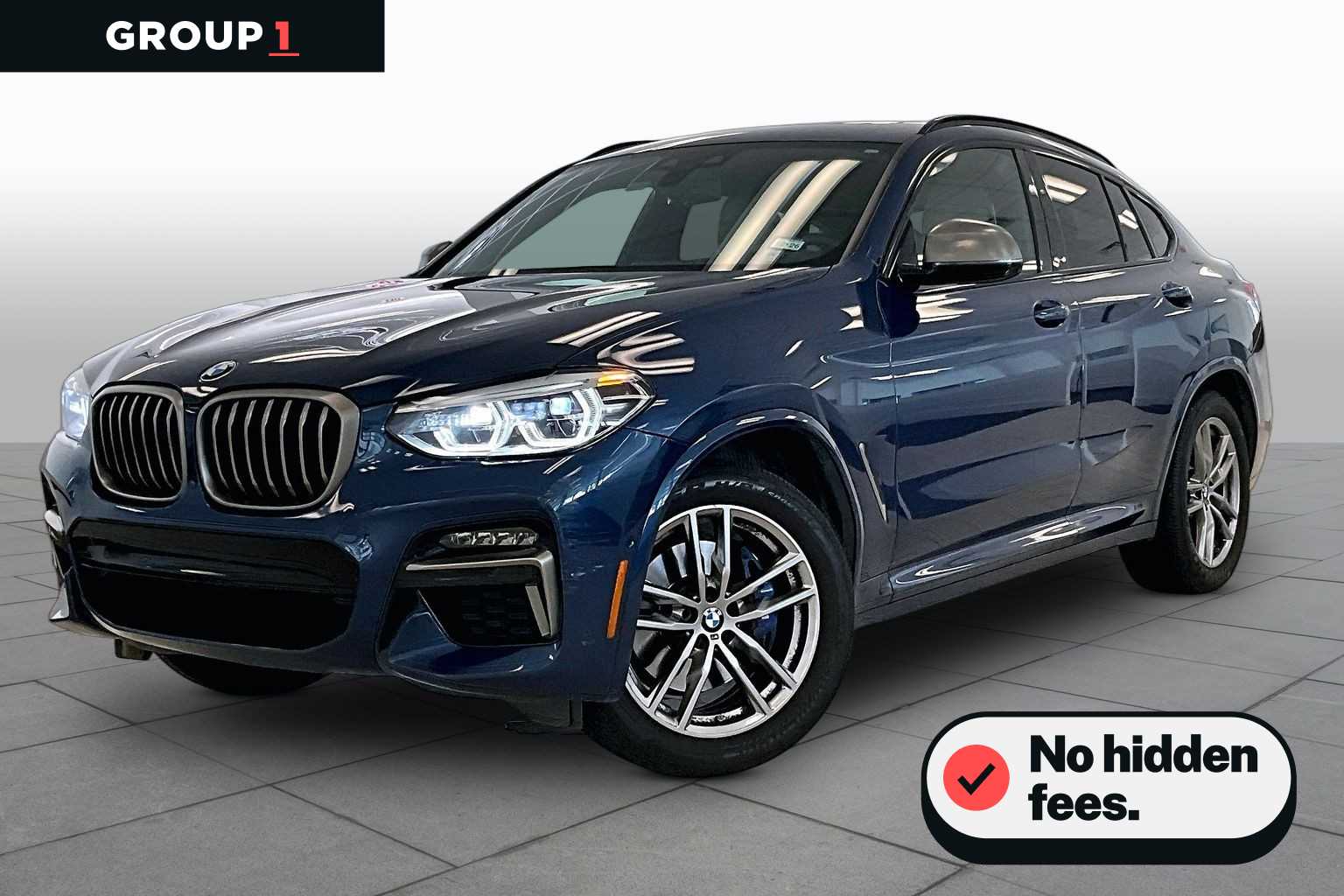 Phytonic Blue Metallic 2021 BMW X4 SUV / Crossover All-Wheel Drive 8-Speed Automatic