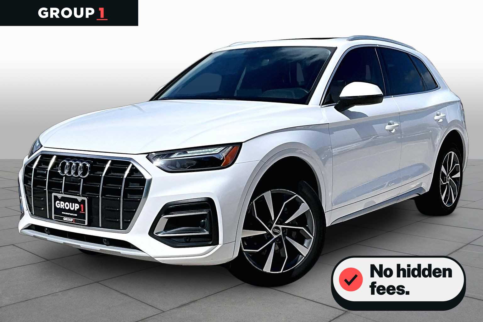 Brilliant Black 2021 Audi Q5 SUV / Crossover All-Wheel Drive 7-Speed Automatic