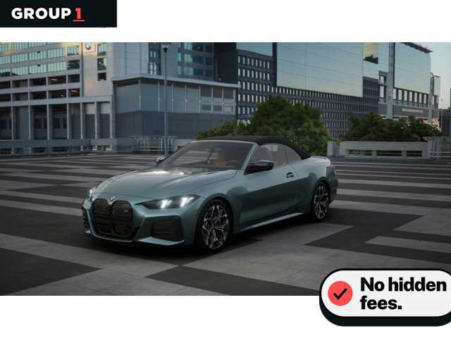 Cape York Green Metallic 2027 BMW 4 Series Convertible All-Wheel Drive 8-Speed Automatic