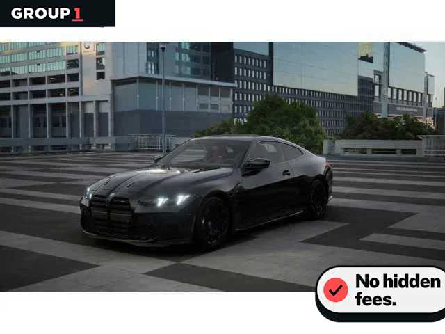 Black Sapphire Metallic 2026 BMW M4 Coupe Rear-Wheel Drive 6-Speed Manual