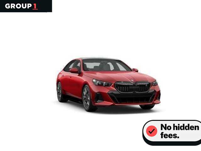 Vegas Red Metallic 2026 BMW i5 Sedan All-Wheel Drive 1-Speed Automatic