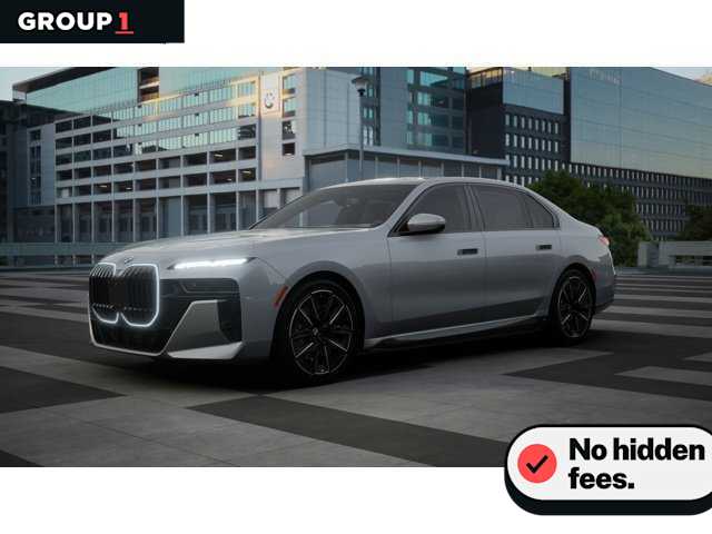 Gray (Brooklyn Grey Metallic) 2026 BMW i7 Sedan All-Wheel Drive 1-Speed Automatic