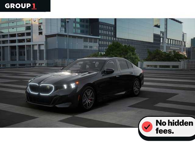 Black Sapphire Metallic 2026 BMW i5 Sedan Rear-Wheel Drive 1-Speed Automatic