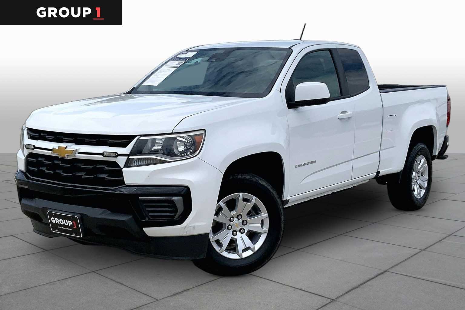 Summit White 2022 Chevrolet Colorado Pickup Truck 4X2 6-Speed Automatic