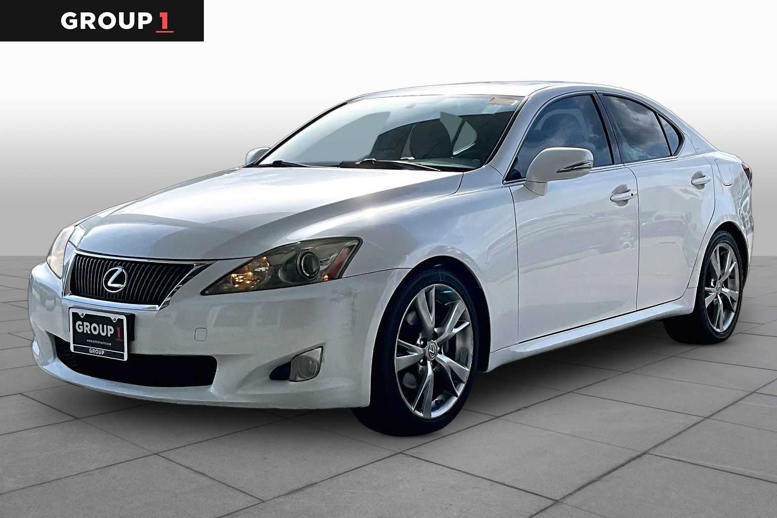 Starfire Pearl 2009 Lexus IS Sedan Rear-Wheel Drive Automatic