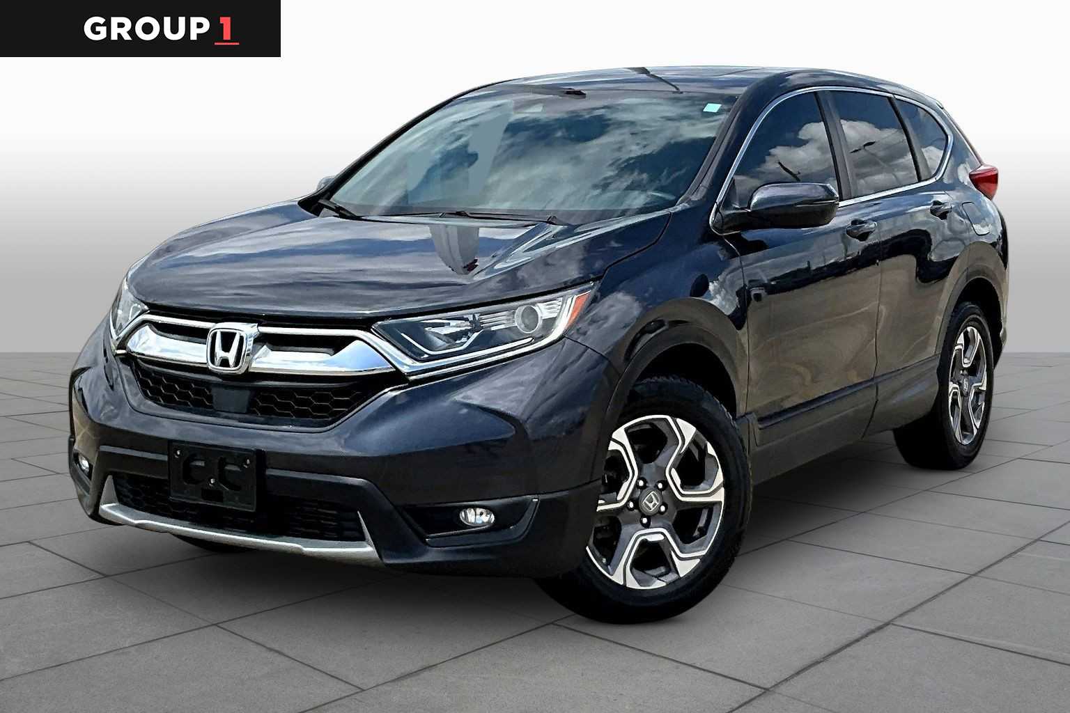 Gray (Gunmetal Metallic) 2019 Honda CR-V EX-L AWD SUV / Crossover All-Wheel Drive Continuously Variable Transmission