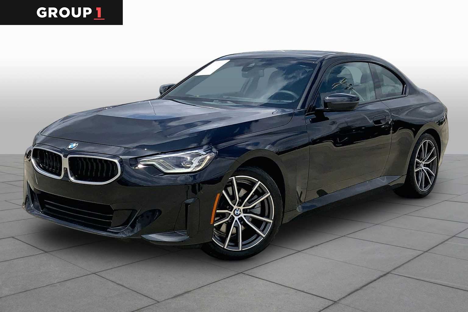 Black Sapphire Metallic 2025 BMW 2 Series 230i Coupe RWD Coupe Rear-Wheel Drive 8-Speed Automatic