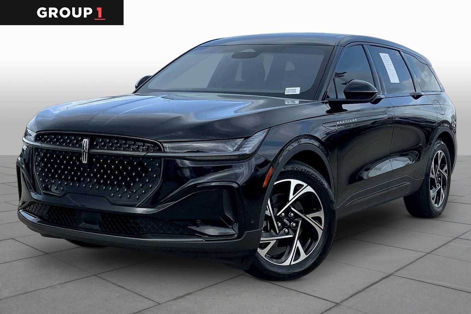 Infinite Black Metallic Clearcoat 2024 Lincoln Nautilus Premiere AWD SUV / Crossover All-Wheel Drive 8-Speed Automatic