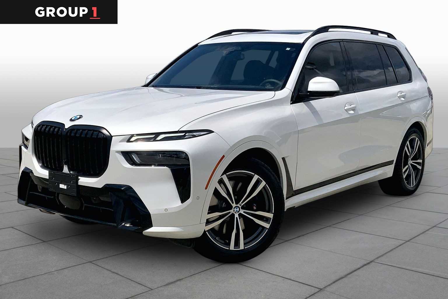 Mineral White Metallic 2024 BMW X7 xDrive40i AWD SUV / Crossover All-Wheel Drive 8-Speed Automatic