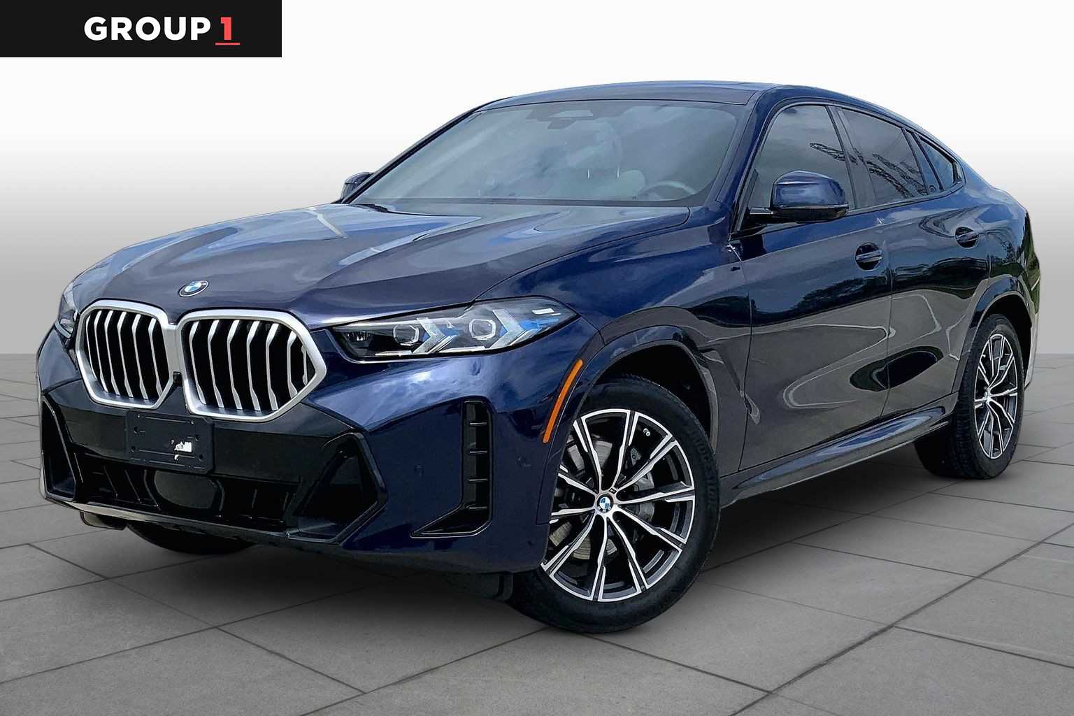 TANZANITE BLUE II 2024 BMW X6 xDrive40i AWD SUV / Crossover All-Wheel Drive 8-Speed Automatic
