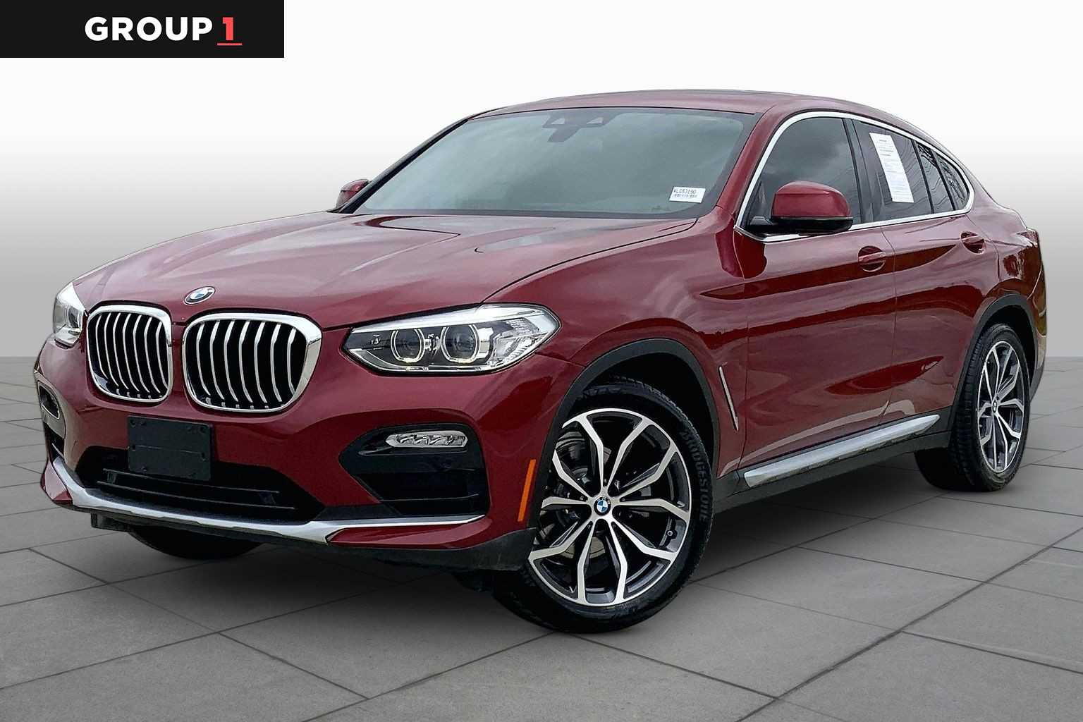 Flamenco Red Metallic 2019 BMW X4 xDrive30i AWD SUV / Crossover All-Wheel Drive 8-Speed Automatic