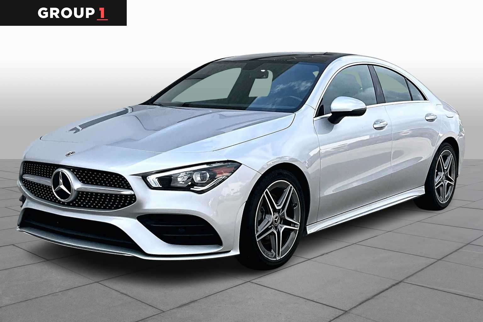 Iridium Silver Metallic 2023 Mercedes-Benz CLA Coupe All-Wheel Drive 7-Speed Automatic