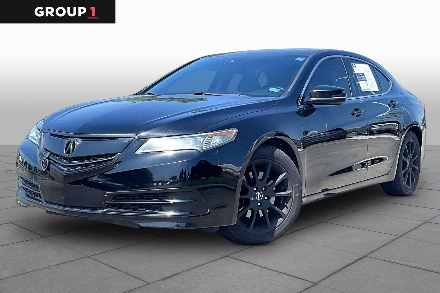 2015 Acura TLX V6 Tech Crystal Black Pearl at Lexus Southwest Houston