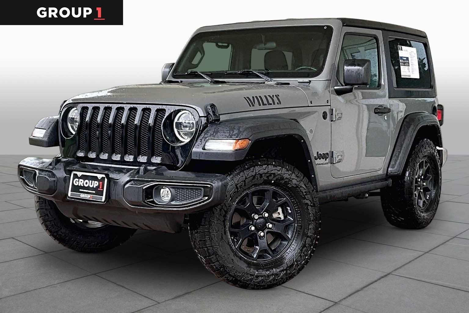 2021 Jeep Wrangler Willys Sting-Gray Clearcoat at Lexus of Clear Lake