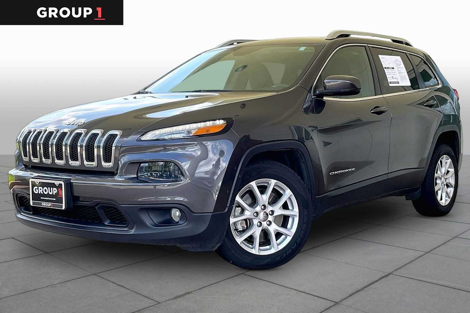 2015 Jeep Cherokee Latitude Granite Crystal Metallic Clearcoat at Texan GMC Buick